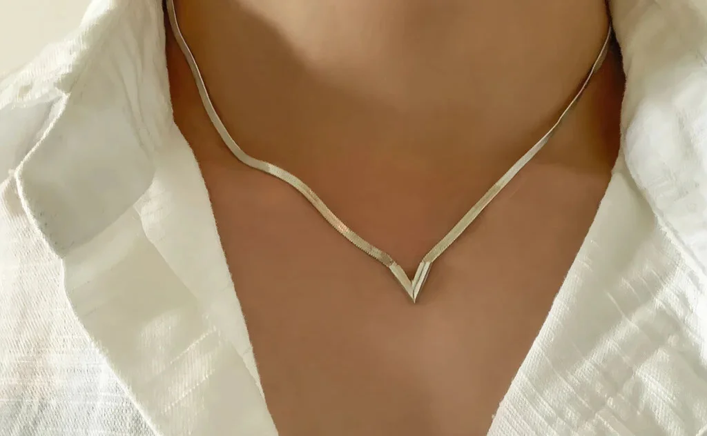 Elegant Flat Snake Necklaces